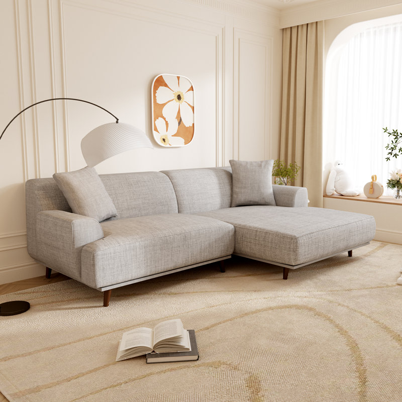 L shaped sofa wayfair discount
